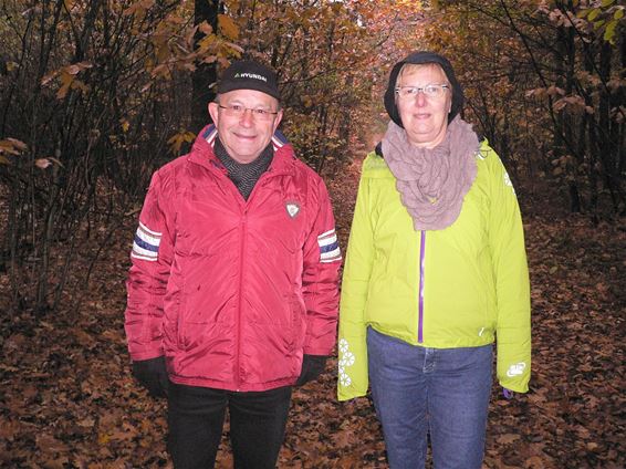 Boswandeling in de druilerige regen - Meeuwen-Gruitrode