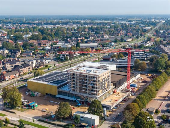 Bree - Bouw Campus De Weeg schiet goed op