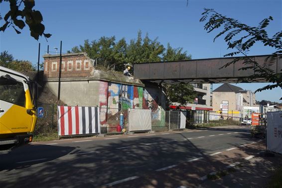 Bouw fietsbrug ligt stil - Beringen