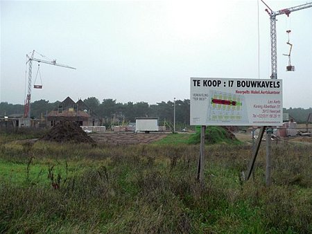 Bouwwerken op verkaveling begonnen - Neerpelt