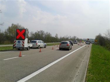 Bovenzonale verkeersactie van politie