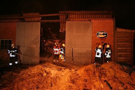Brand aan het Riet - Neerpelt