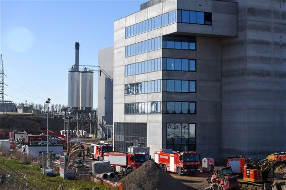 Brand bij biostoomcentrale van Bionerga - Beringen