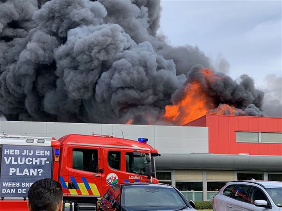 Brand bij Jezet Seating - Pelt