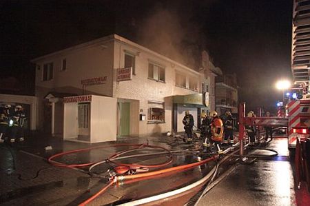 Brand in bakkerij Ceelen - Overpelt