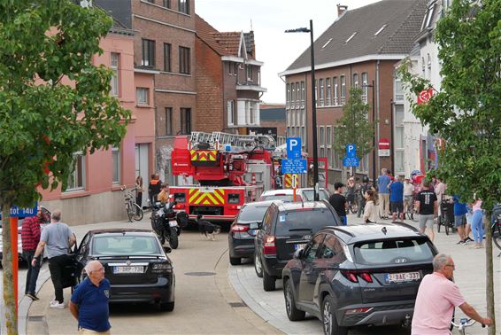 Brandje in centrum van Beringen - Beringen