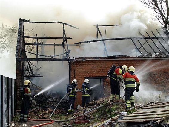 Brand in de Abdijstraat - Hamont-Achel