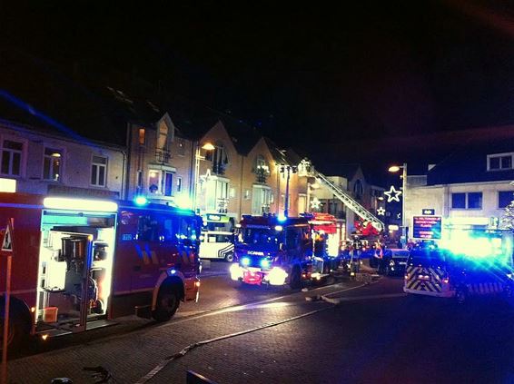 Brand in de Dorpsstraat - Overpelt