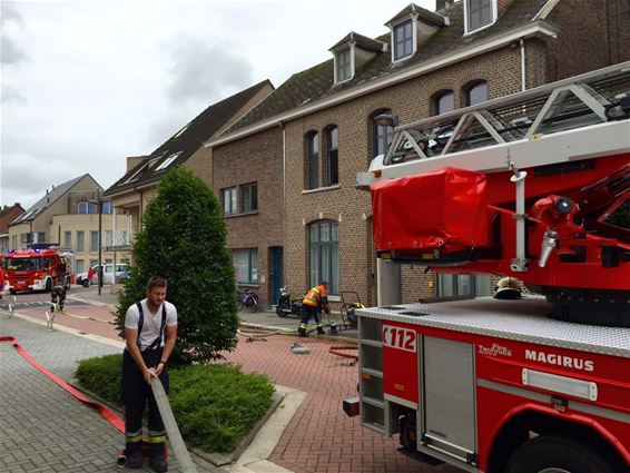 Brand in de Jaak Tassetstraat - Neerpelt