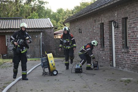 Brand in de Schansstraat - Overpelt