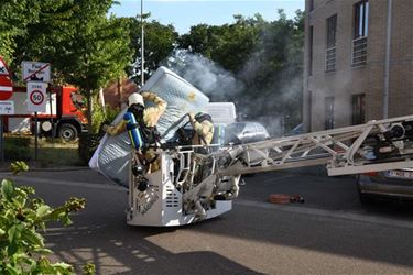 Brand in flatgebouw - Leopoldsburg