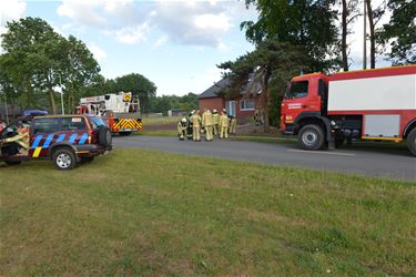 Brand in garage - Beringen