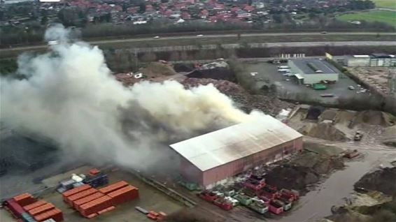 Brand in loods op Nolimpark - Pelt