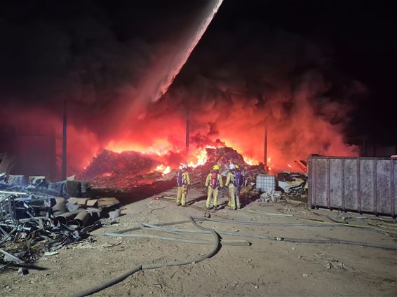 Brand op Maatheide snel onder controle - Lommel