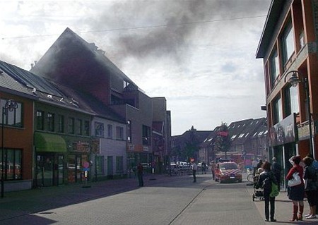 Brandje op de Vreyshorring - Lommel