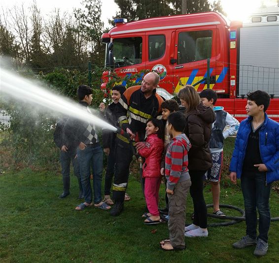 Brandweer oefende bij Valkenhof - Overpelt