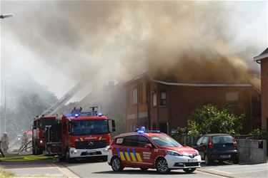 Brandweermannen aan ramp ontsnapt - Beringen