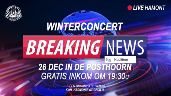 Breaking News 2024... vanwege St.-Cecilia - Hamont-Achel