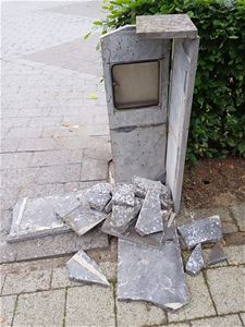 Brievenbus vernield in Overpelt - Pelt