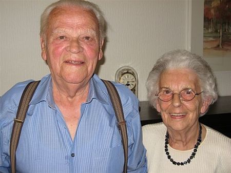 Briljanten bruiloft in de Kloosterstraat - Neerpelt