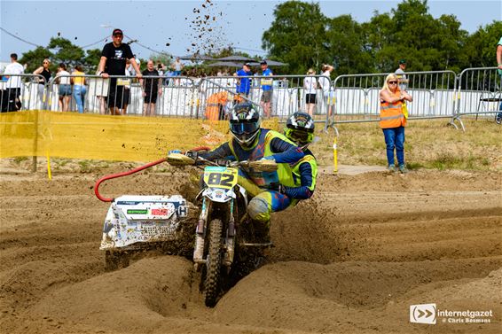 Broers Bax (NL) winnen kwalificatie GP Sidecars - Lommel