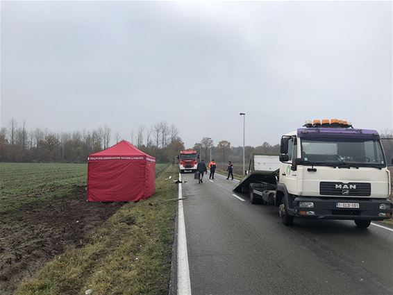 Motorfietser verongelukt - Neerpelt