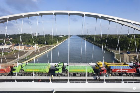 Brug Tervant getest - Beringen