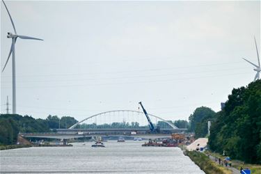 Vanavond afbraak brug Genebos - Beringen