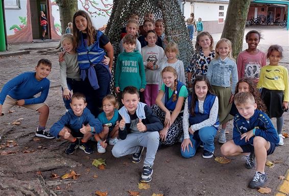 Buddyproject Clementiaanschool doet het - Pelt