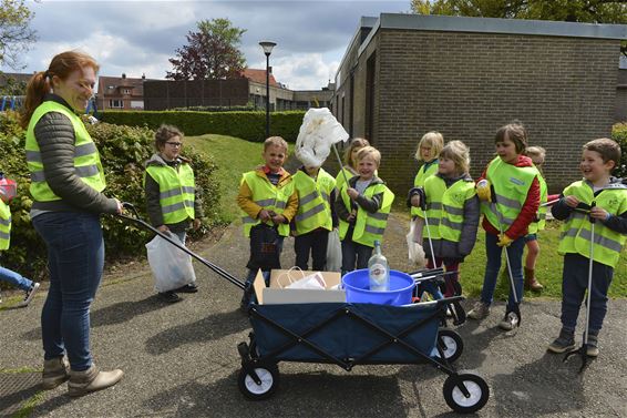 Buitenlesdag voor kleuters Hand in Hand Paal - Beringen