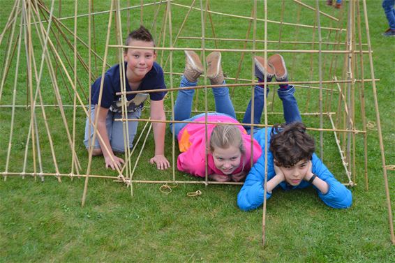 Buitenspeeldag aan de molen in Kattenbos - Lommel