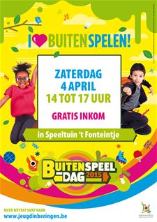 Buitenspeeldag  verhuist naar zaterdag 4 april - Beringen