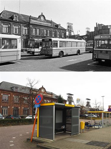 Bussen aan de mijn - Beringen