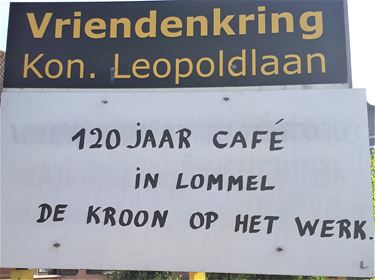 Lommel - Café de Kroon wordt 120!