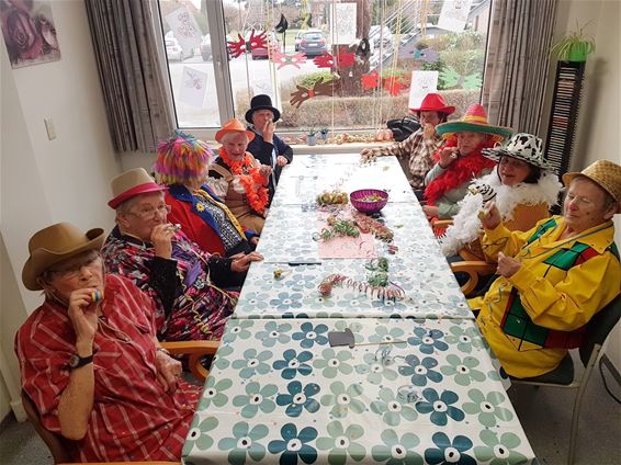 Carnaval in dagverzorging Noah van Familiehulp - Lommel