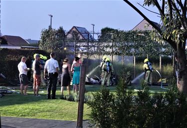 Chalet brandt uit in Kattenbos - Lommel