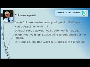 Chinezen op reis - Pelt