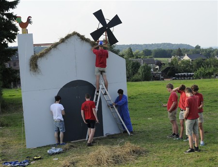 Chiro Holheide op bivak in Hombourg - Overpelt