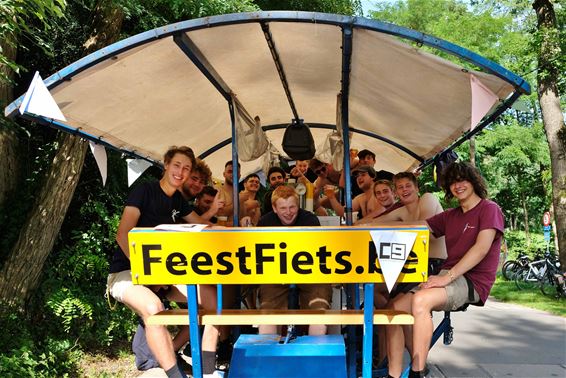 Met Club 9 op de feestfiets - Beringen