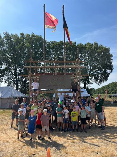 Chiro Wij Koersel op kamp in Peer - Beringen