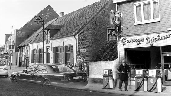 Collage oud-nieuw in het Dorp - Lommel