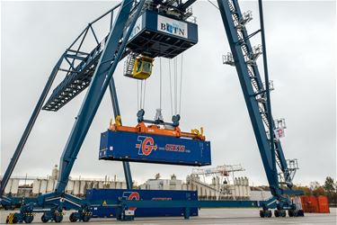 Containerterminal BCTN operationeel - Beringen