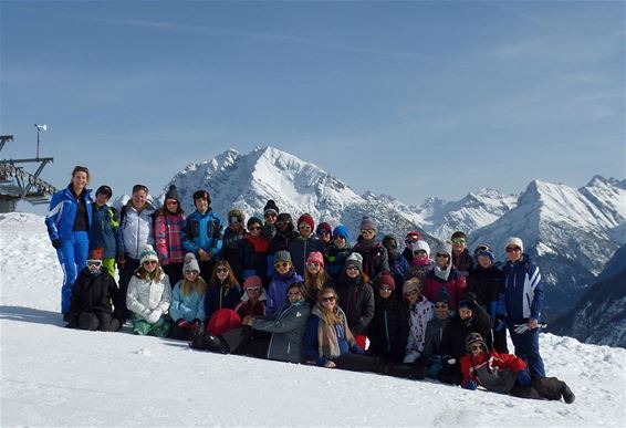 Leerlingen Corneliusschool skiën in Bach - Overpelt