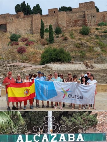 Cursisten Spaans op studiereis naar Málaga - Lommel