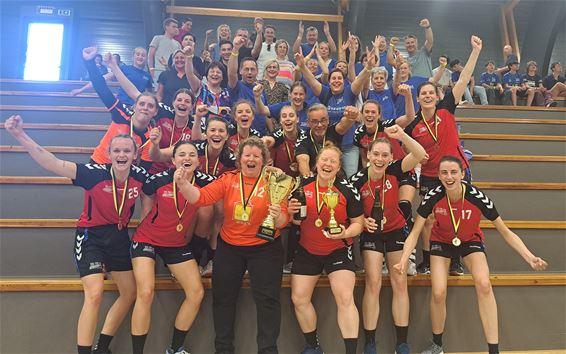 Dames 2 DHCO wint Beker van Limburg - Pelt