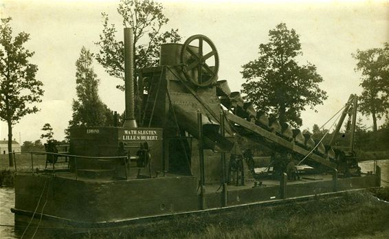 De baggermolen uit 'Lille St.-Hubert' - Neerpelt