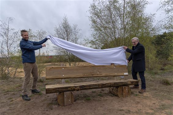De bank van de 'Wandelgemeente' - Lommel