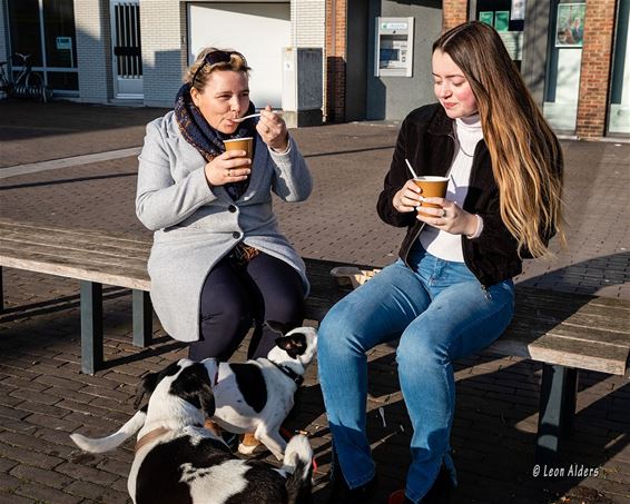 De benkskes op de Oude Markt... - Pelt