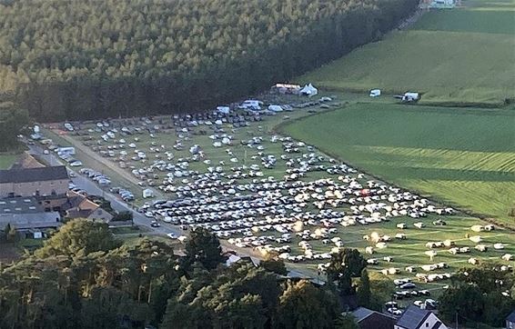 De Boslandtrail vanuit de lucht - Hechtel-Eksel