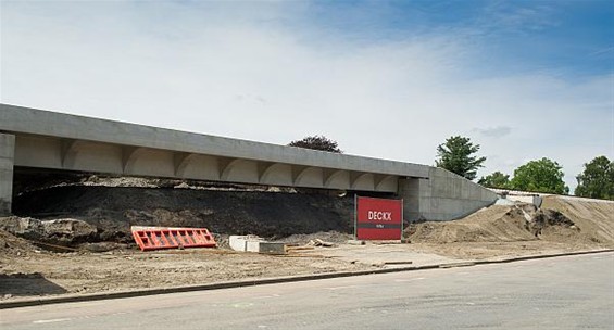 De bovenkant van de tunnel - Neerpelt